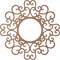 Ekena Millwork Reims Wood Fretwork Pierced Ceiling Medallion, Wood (Paint Grade), 22"OD x 8 3/8"ID x 3/8"T CMWP22X22X0375REMF - alternate 3